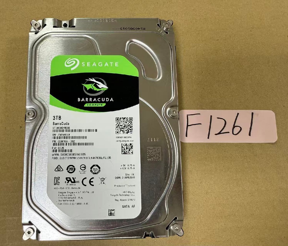 SEAGATE ST3000DM008 [3TB SATA600 7200] オークション比較 - 価格.com