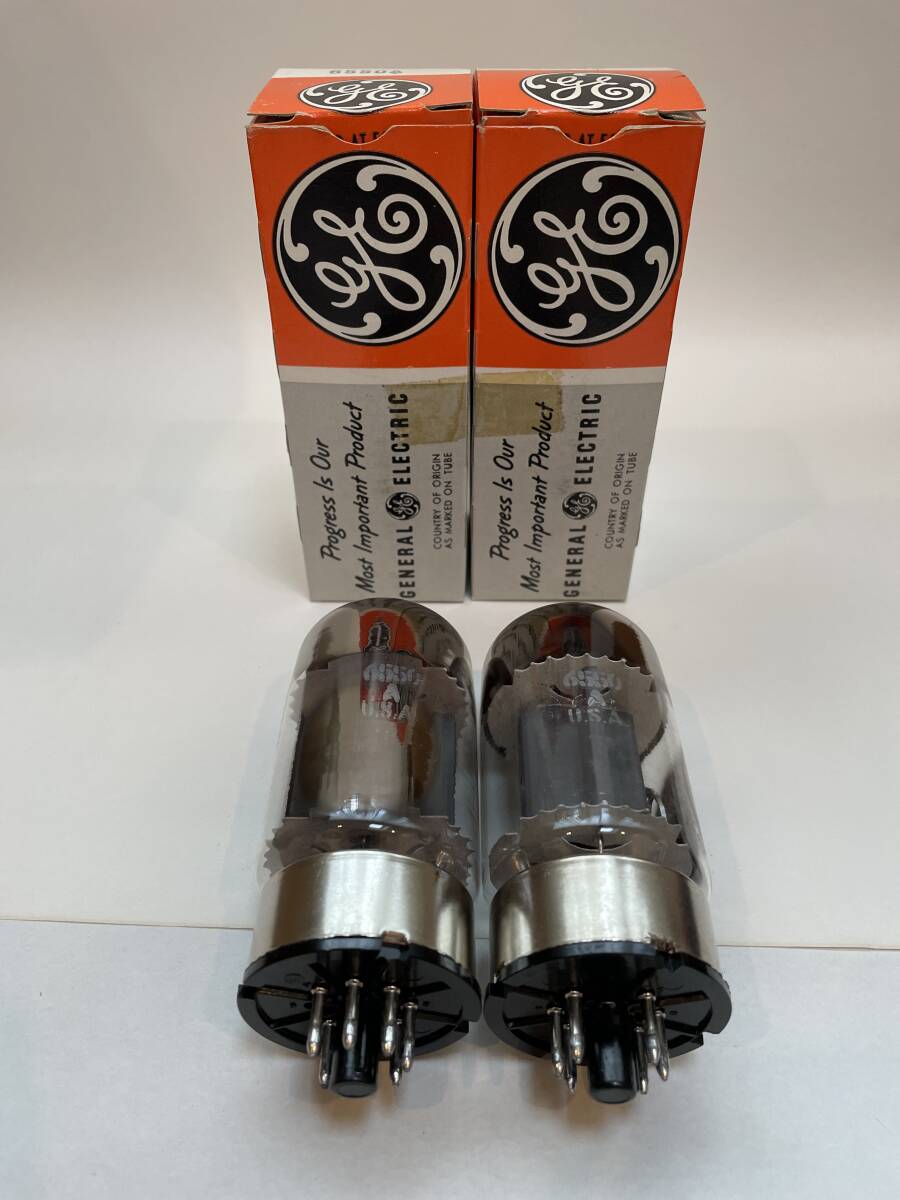 Yahoo!オークション -「ge 6550」(真空管) (真空管アンプ)の落札相場