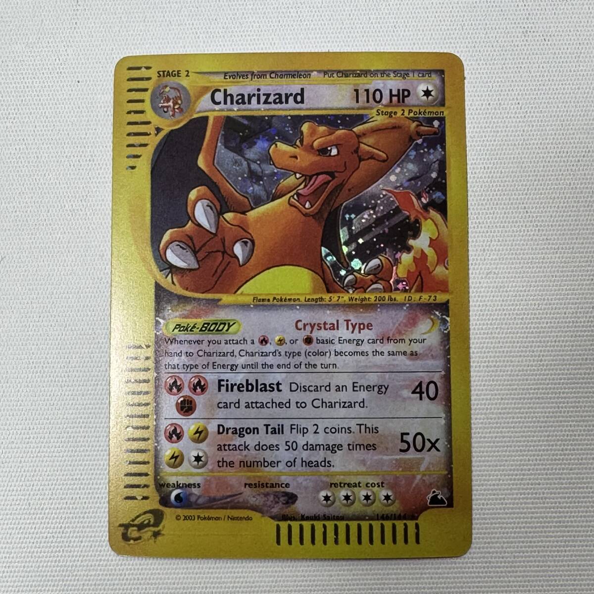 Yahoo!オークション -「ポケモンカード リザードン クリスタルタイプ