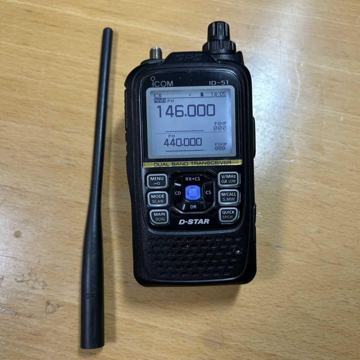 Yahoo!オークション -「icom id-51 plus2」(アマチュア無線) の落札