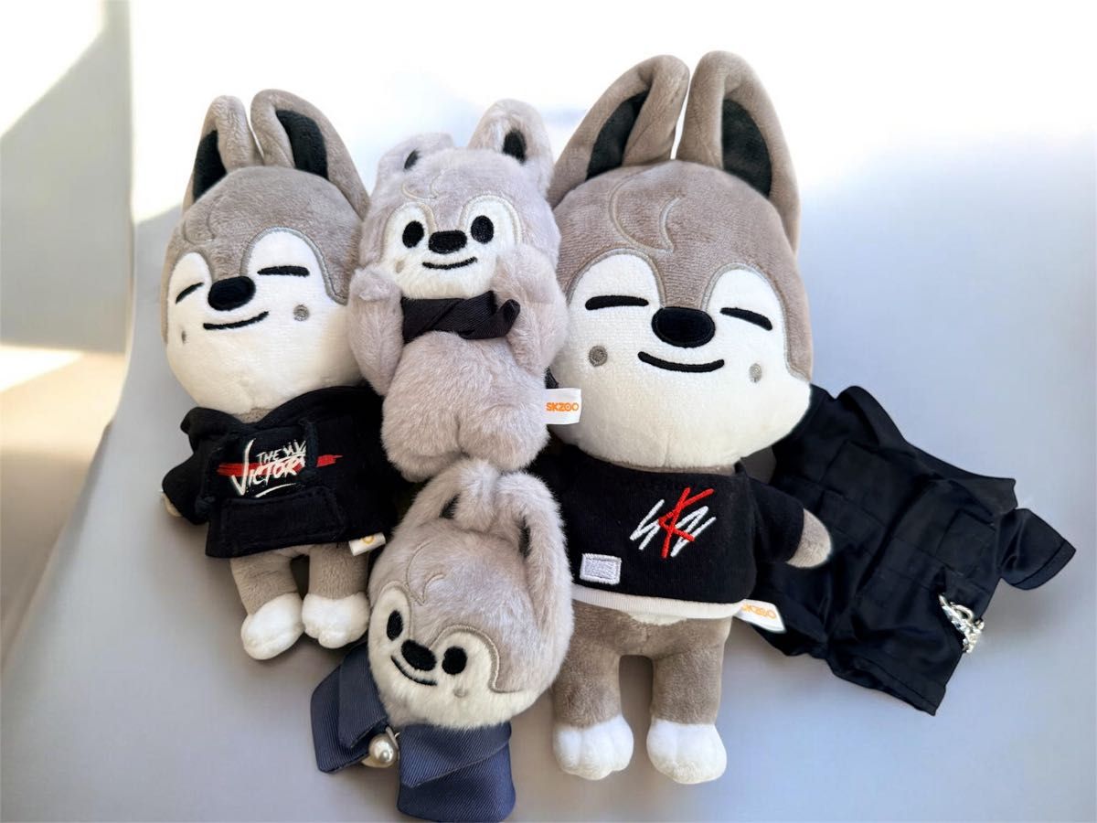 バンチャン クッション ウルフチャン スキズ straykids 公式 新品未