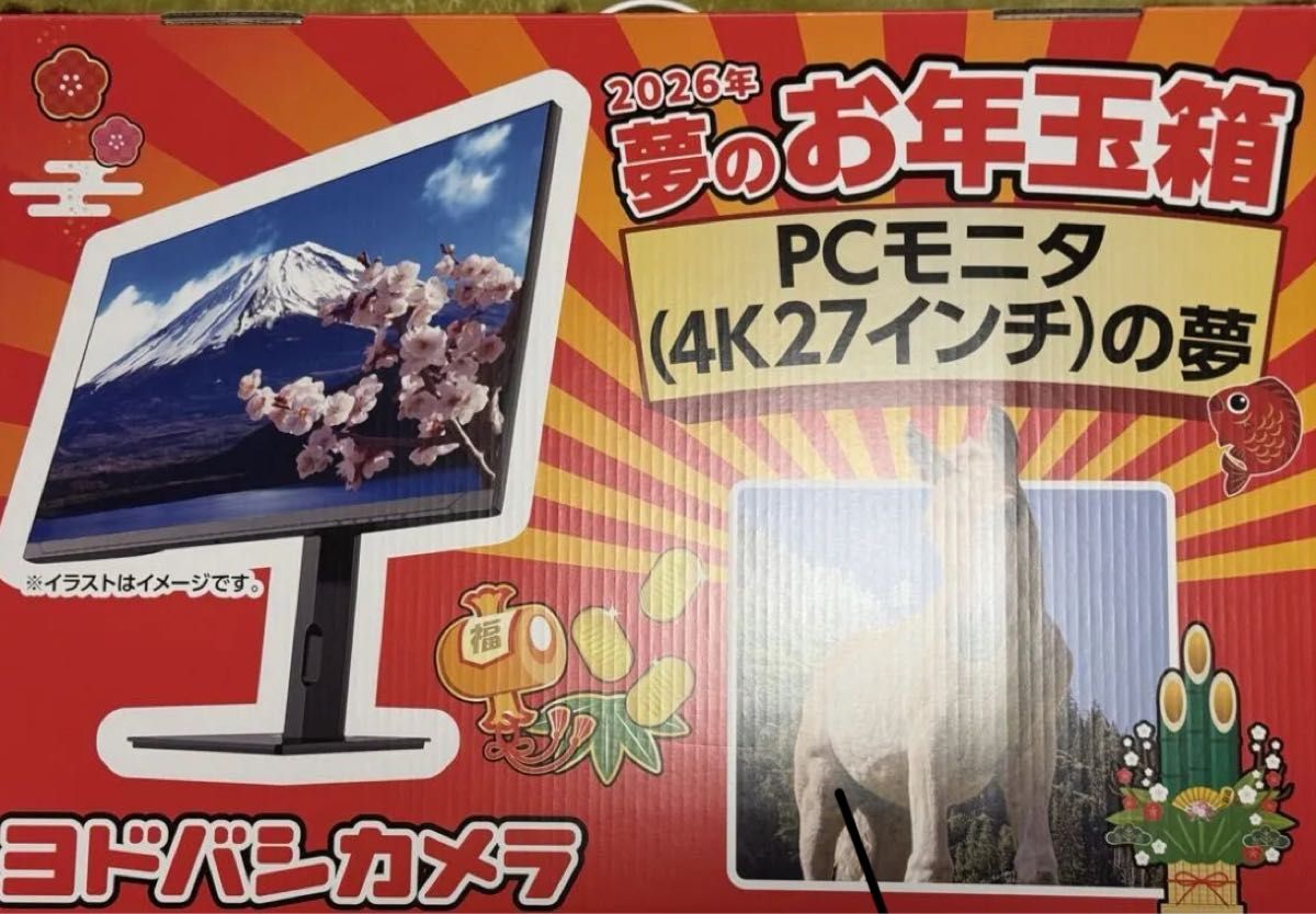 新品・未開封品 ヨドバシカメラ 福袋 福箱 2026年 夢のお年玉箱