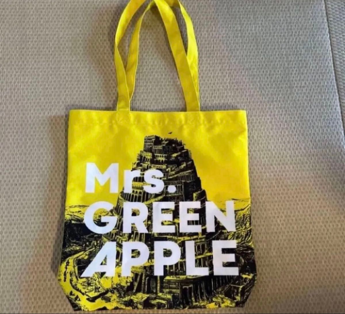 Mrs GREEN APPLE ミセス バベルの塔 福岡 トートバッグ ピクチャー