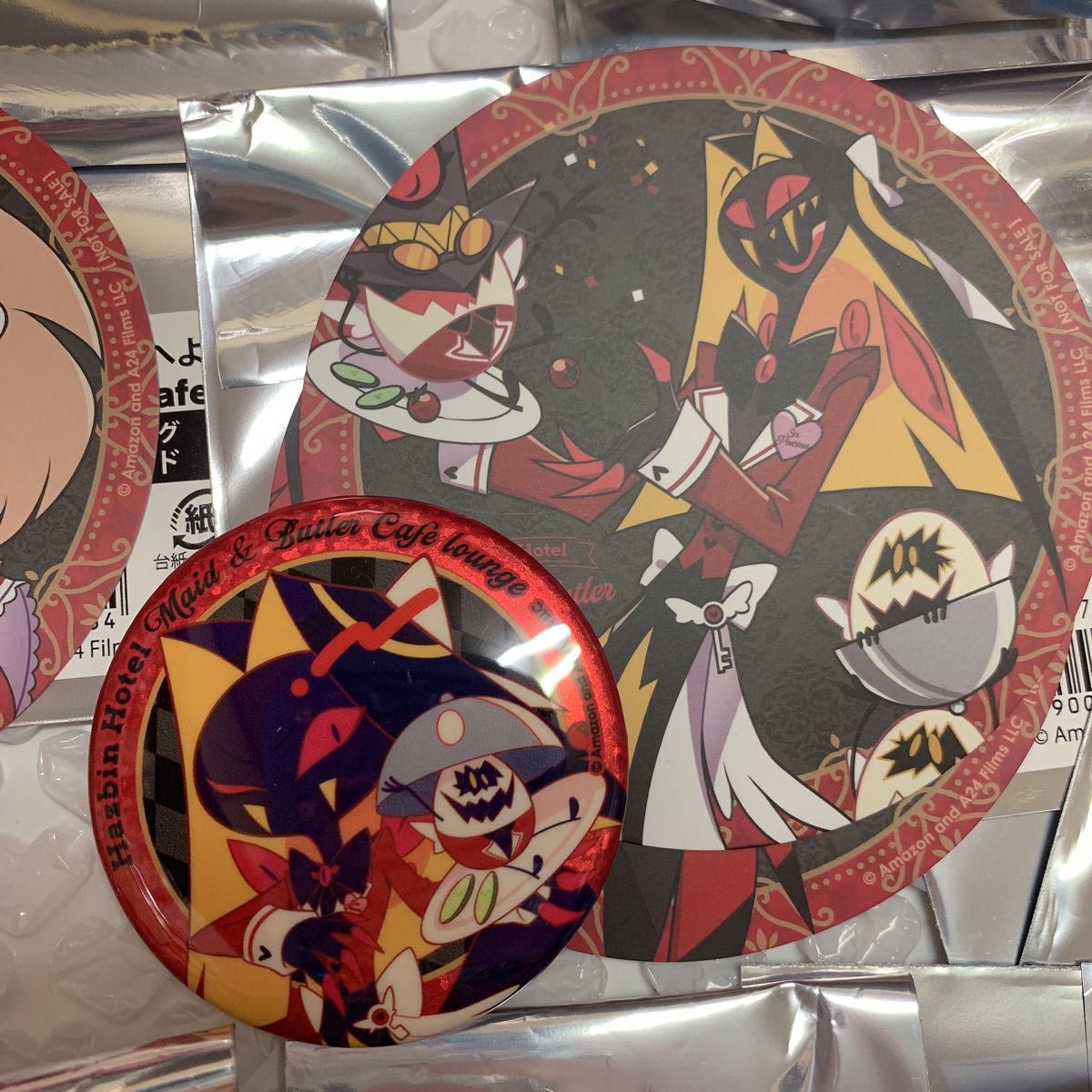 ハズビンホテルへようこそ アニメイトカフェ 特典 コースター