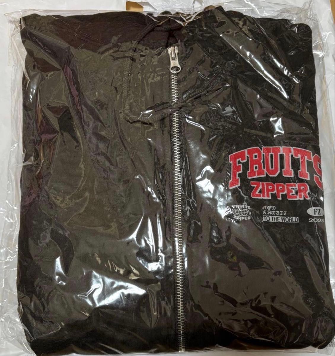 FRUITS ZIPPER OSHI API Zip-up hoodie パーカー スウェット 櫻井優衣