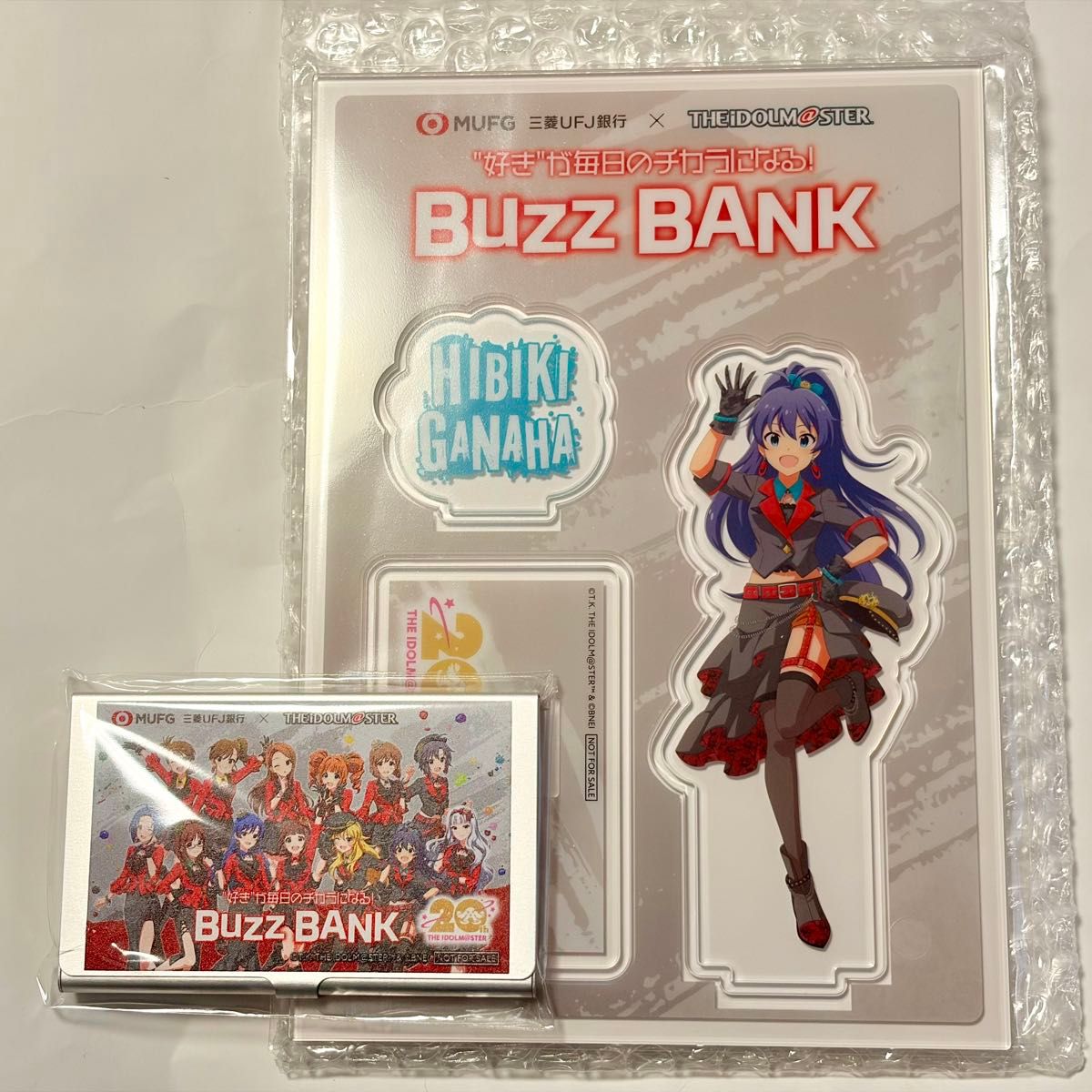 BuzzBank アイマスコラボ 名刺ケース＆星井美希アクリルスタンド