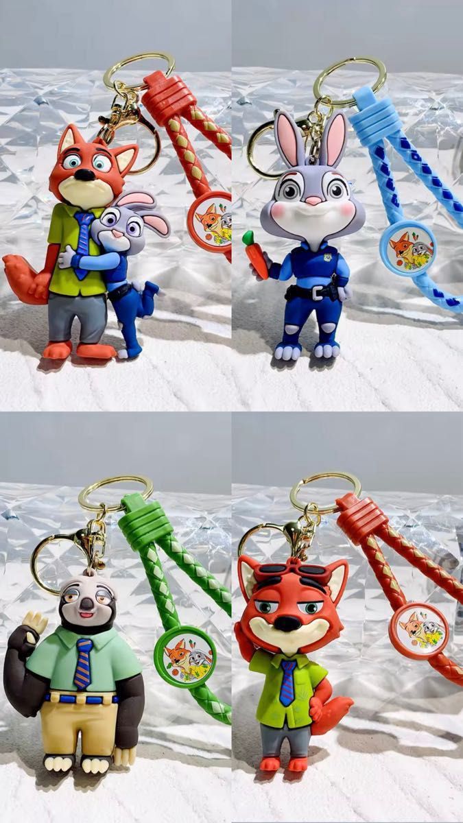 ディズニーストア ズートピア ニック・ワイルド キーホルダー