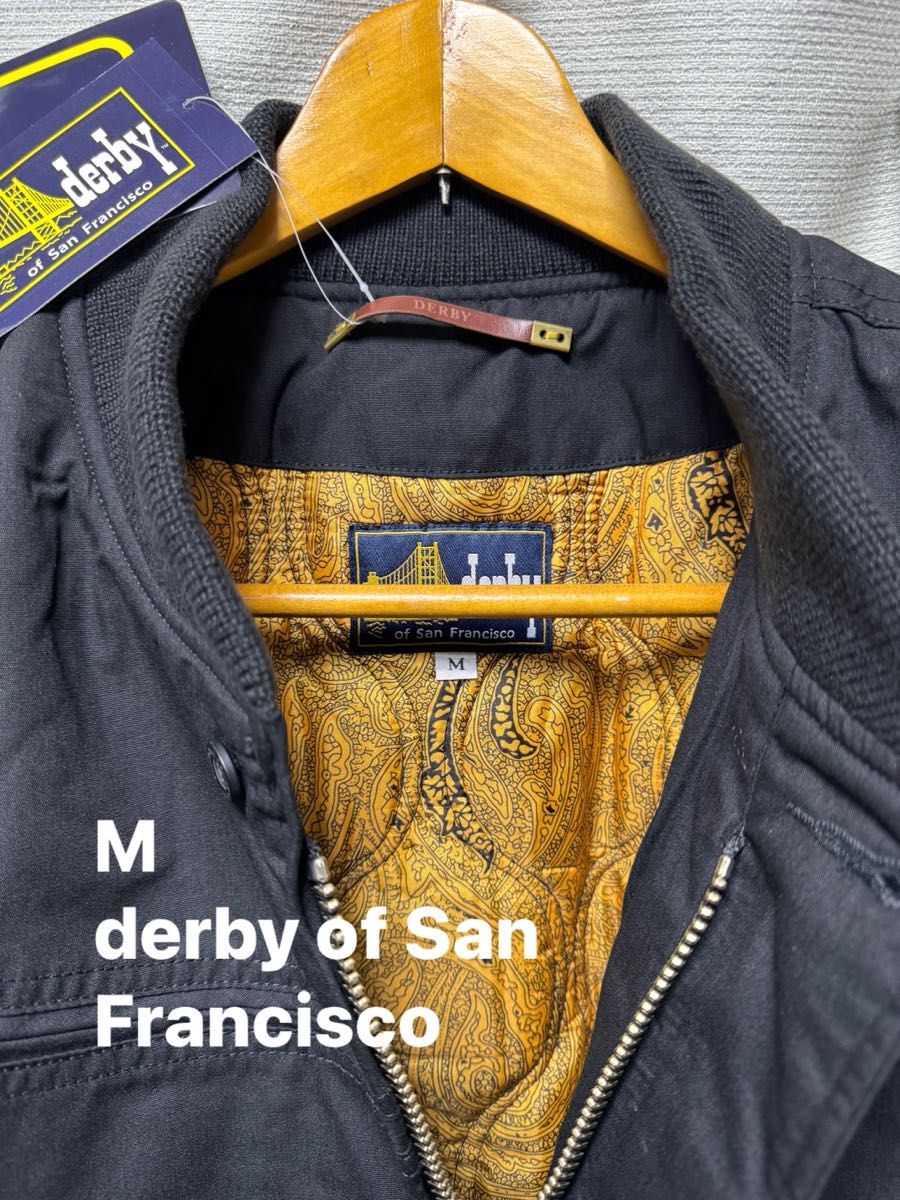新品 ダービーオブサンフランシスコ indigo ダービージャケット Derby