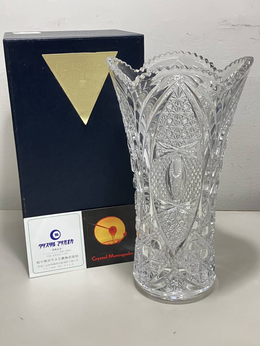 2026年最新】Yahoo!オークション -クリスタル 花瓶の中古品・新品・未