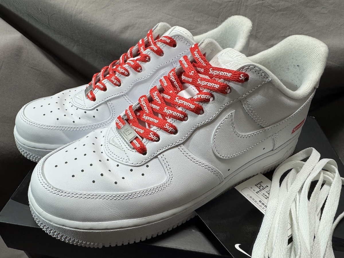 Yahoo!オークション -「supreme nike air force 1」の落札相場・落札価格