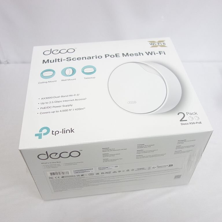 TP-Link Deco X50(1ユニットパック) オークション比較 - 価格.com