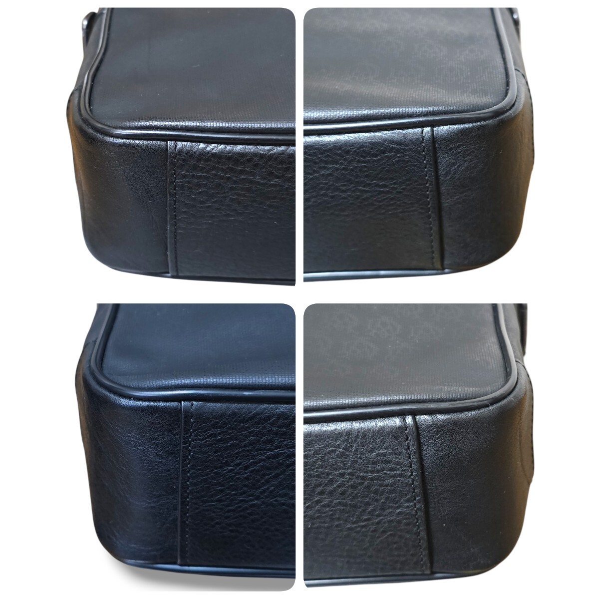 1円スタート 美品 dunhill ダンヒル ショルダーバッグ メッセンジャー