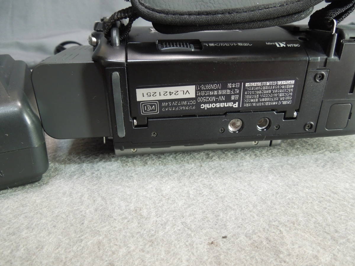 Panasonic Panasonic MiniDVビデオカメラ NV-MX2500 再生・録画OK