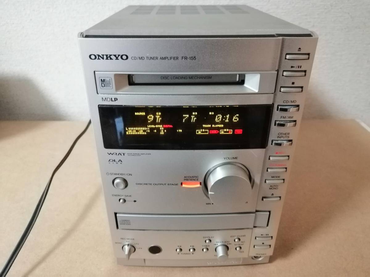 送料無料 ONKYO FR-155 CDベルト・ピックアップ交換/MD分解