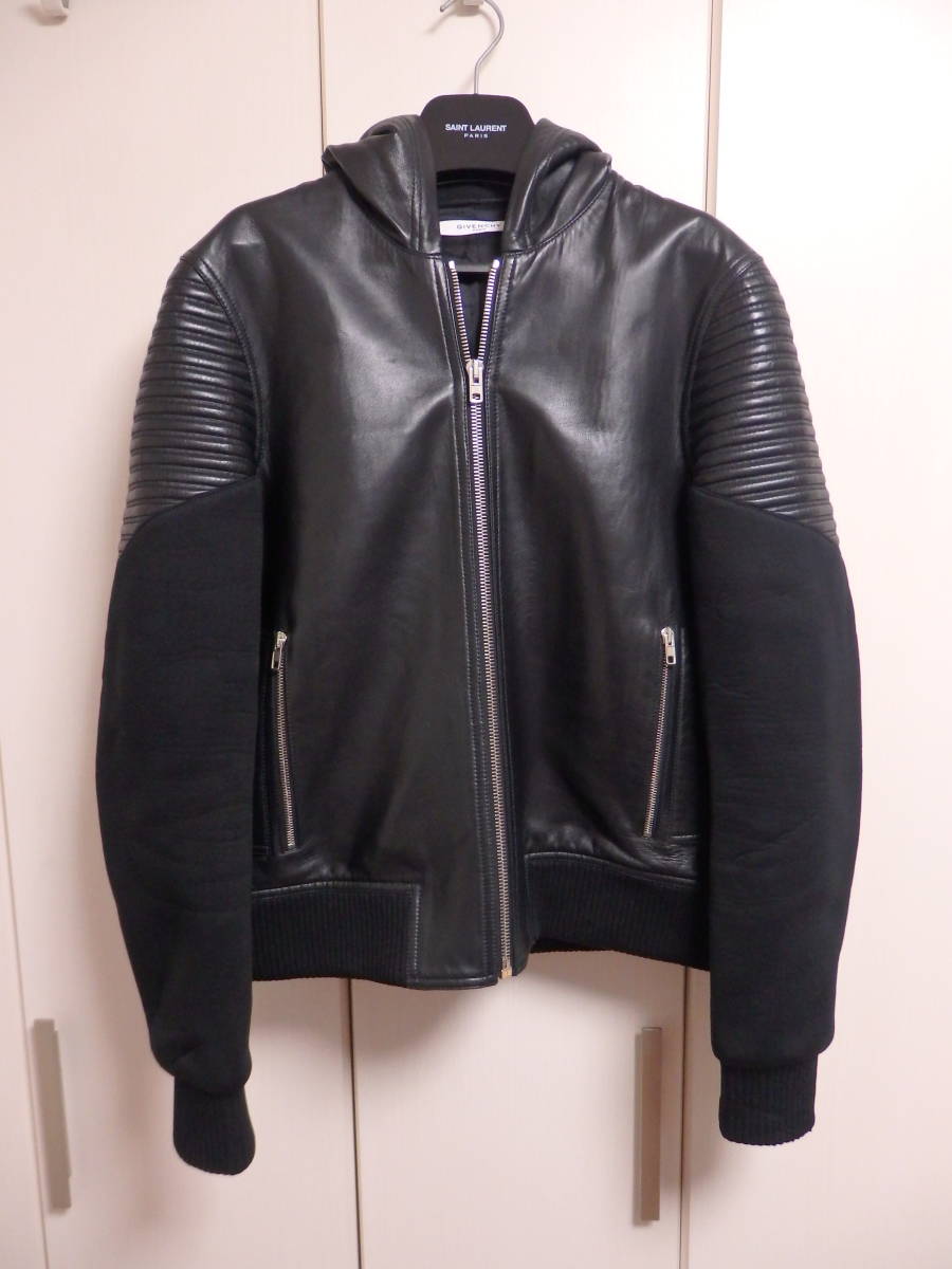 Yahoo!オークション - ジバンシィ GIVENCHY ボンディング切替レザーパ