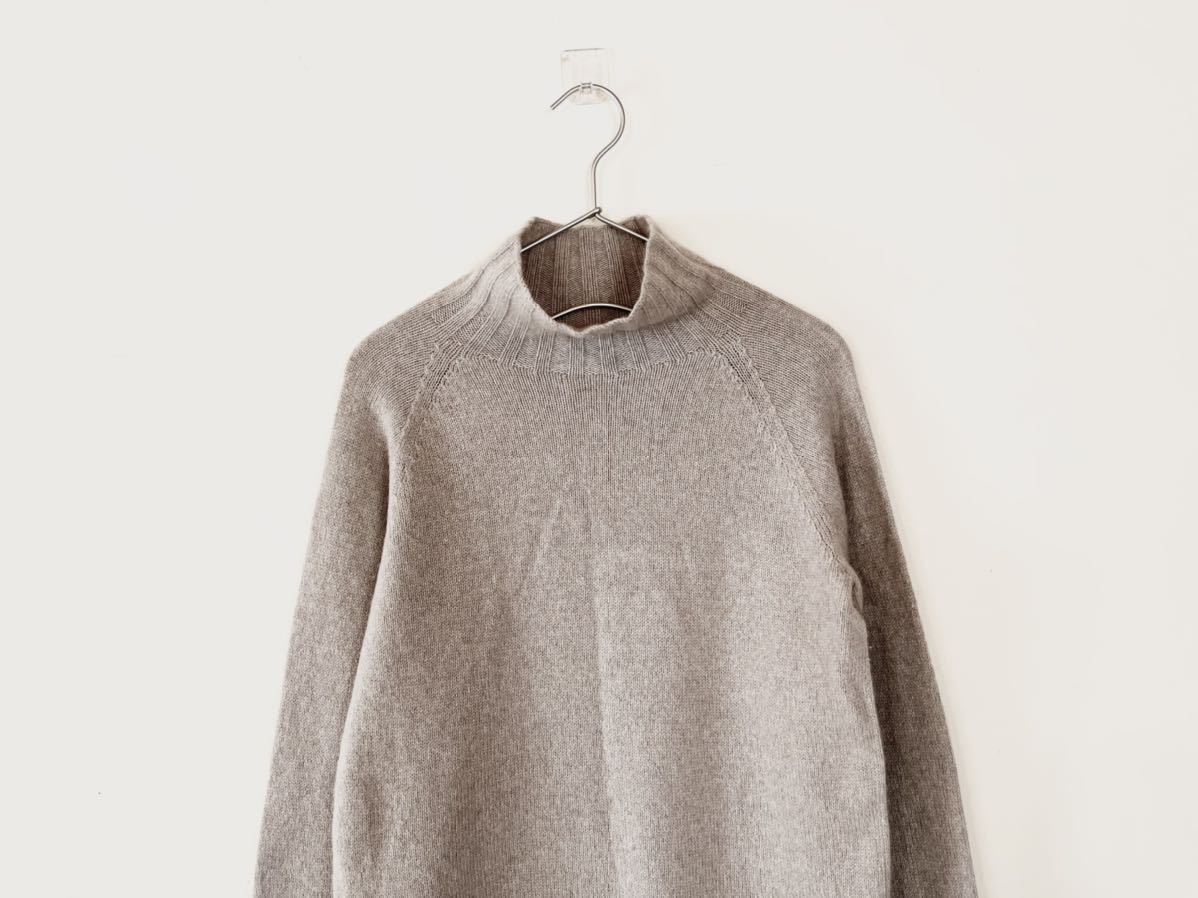 美品 MARGARET HOWELL マーガレットハウエル ソフトカシミヤ100