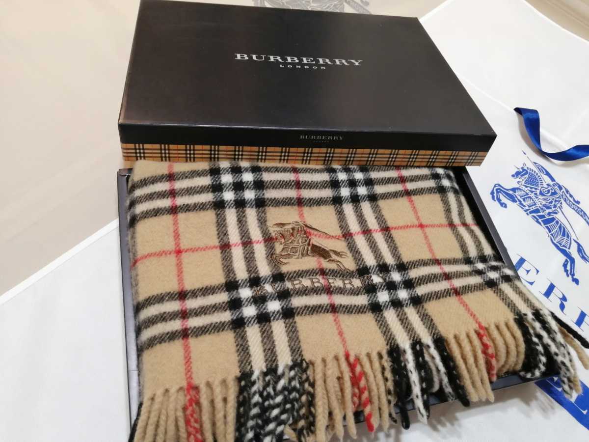 本物上質 バーバリー BURBERRY 西川産業 ひざ掛け チェック柄 ノバ