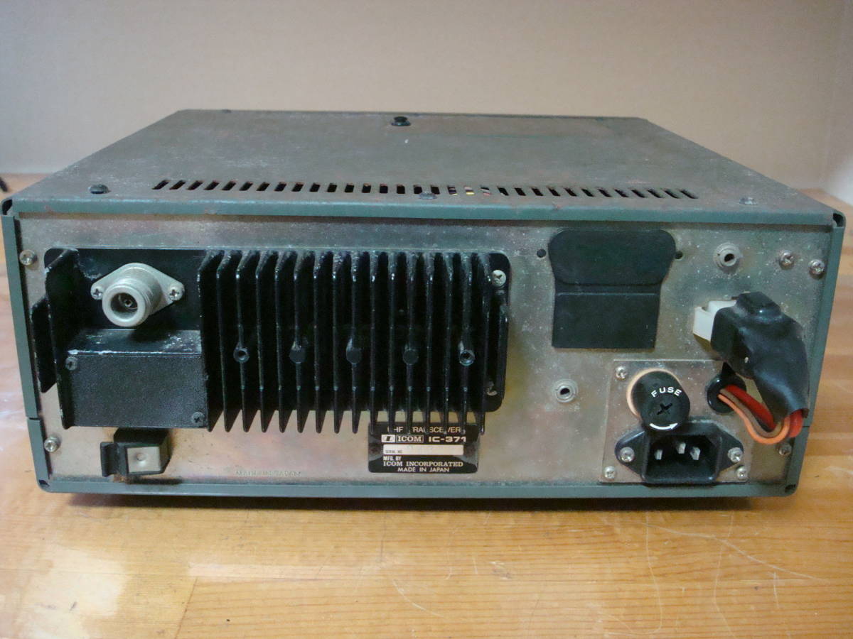 Yahoo!オークション - ICOM IC-371 430MHzオールモード 10W ジャンク