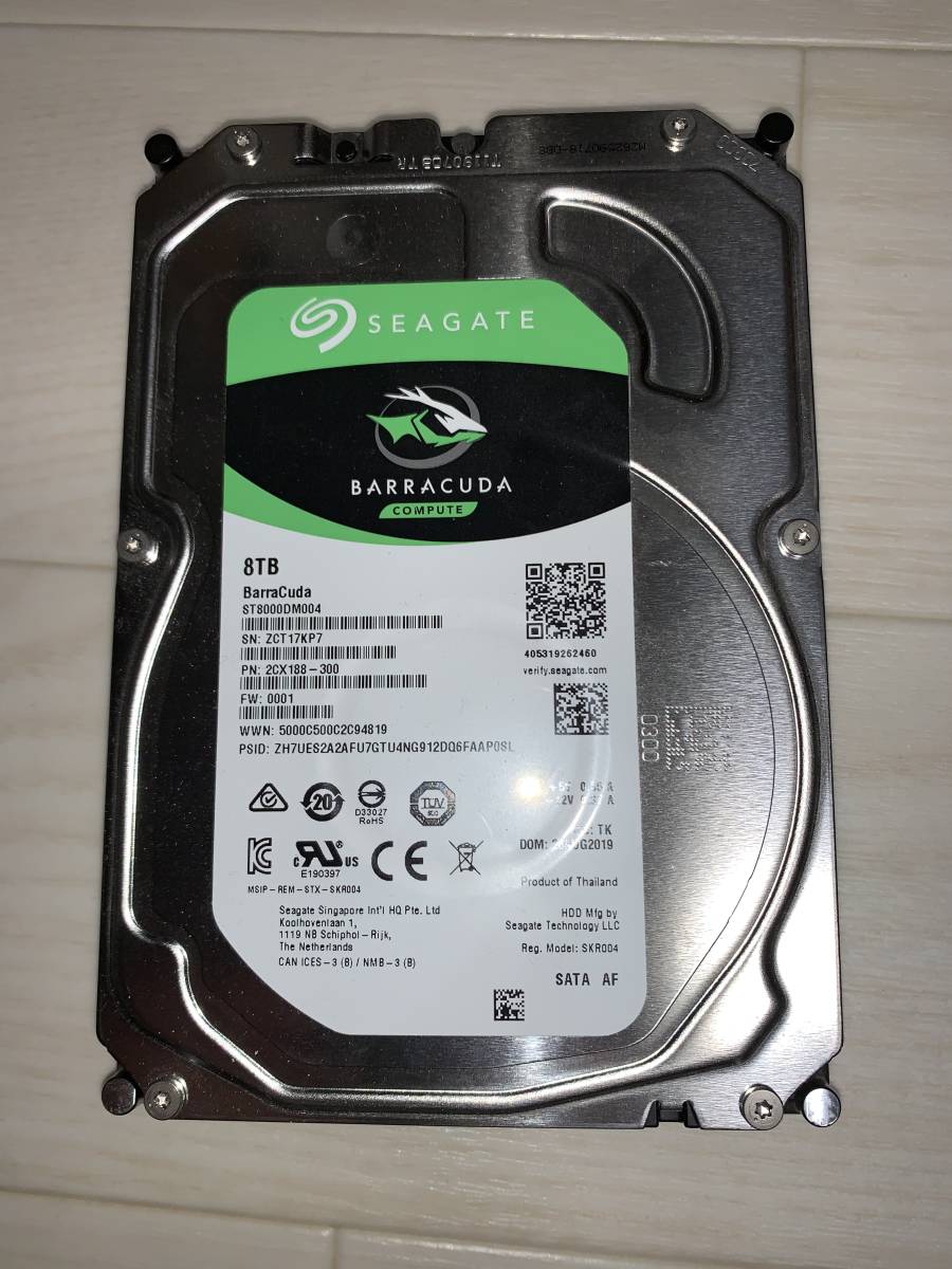 Yahoo!オークション - Seagate SATA HDD 8TB ST8000DM004-2CX188 送料