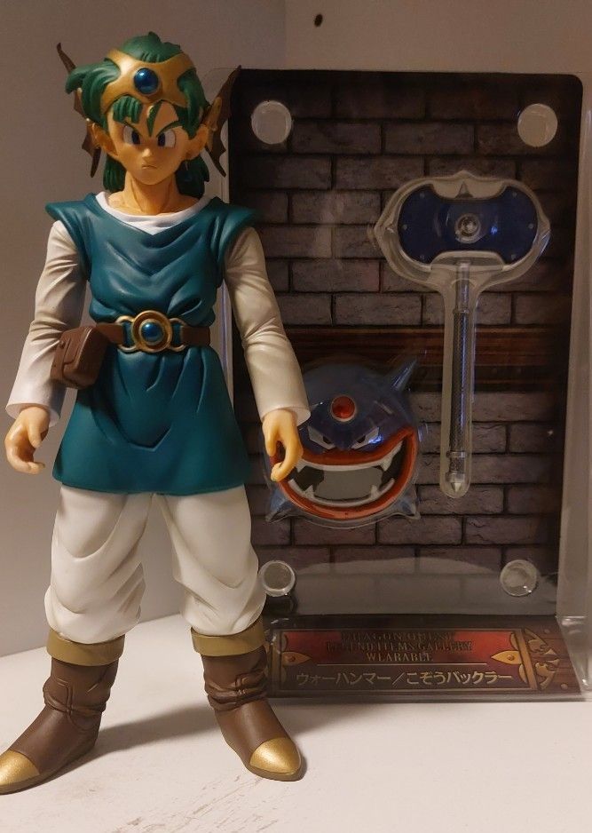 DRAGON quest ドラゴンクエスト ドラクエ フィギュア 勇者 ソフビ
