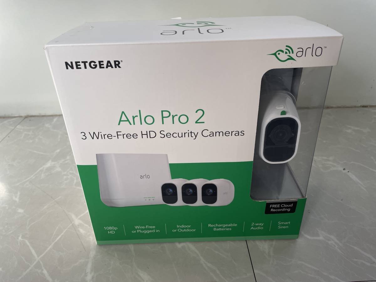 NETGEAR arlo スマートホームセキュリティカメラ VMS3230 Arlo