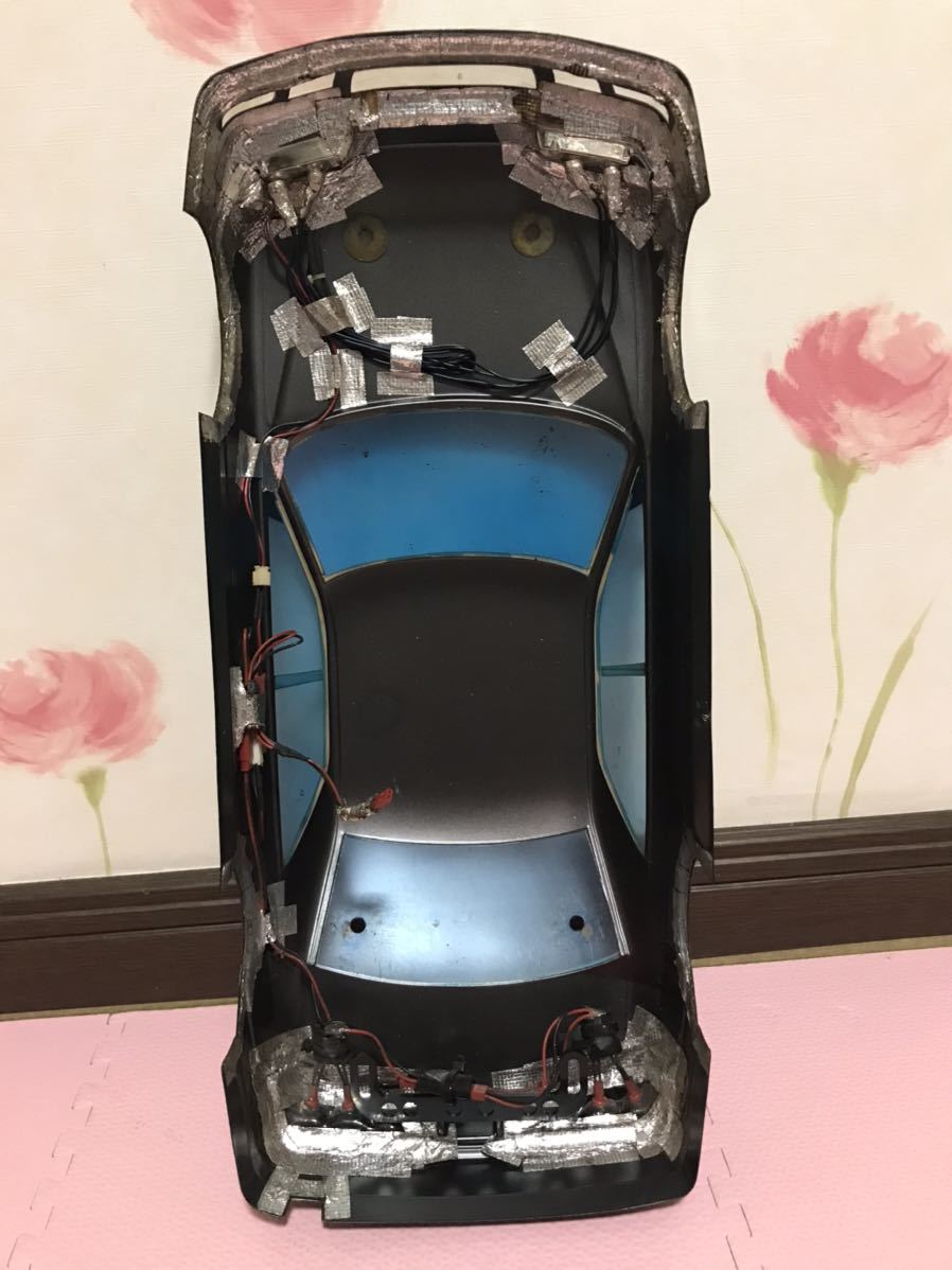 送料無料 1/10 トヨタ チェイサー JZX100 ドリフト LED付き ラジコン