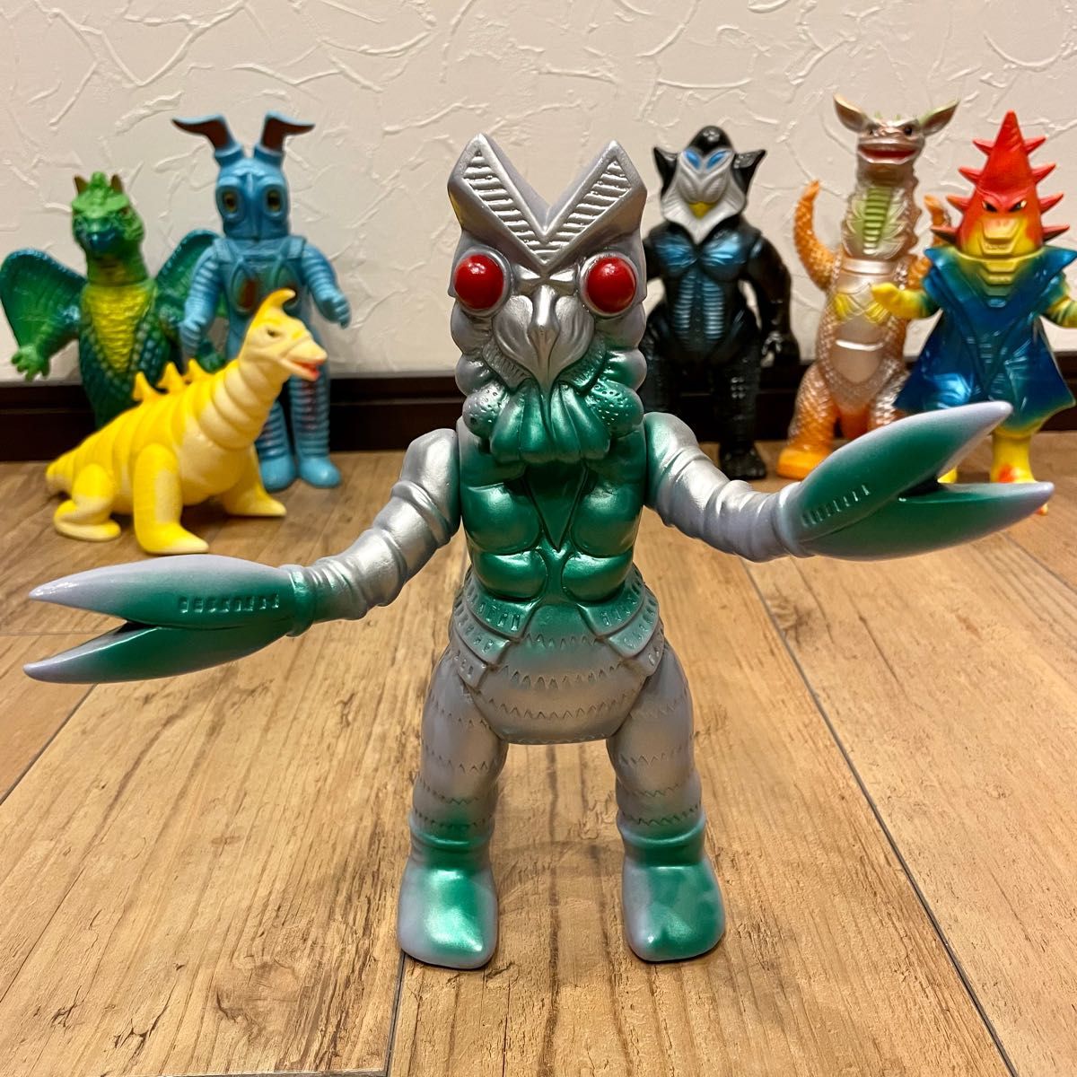 激レア バルタン星人 ブルマァク ソフビ 宇宙忍者怪獣 ウルトラマン