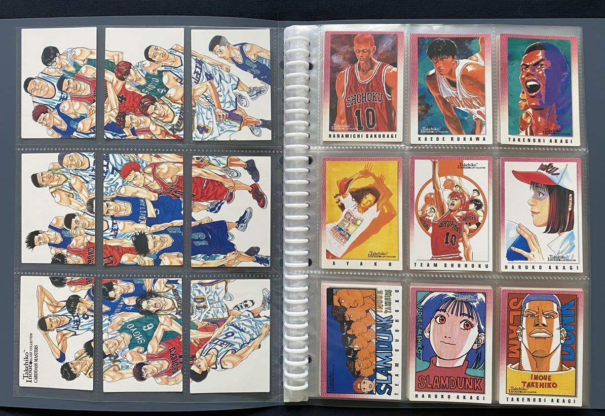 スラムダンク SLAM DUNK トレカ カードダスマスターズ 58枚＋33枚 井上