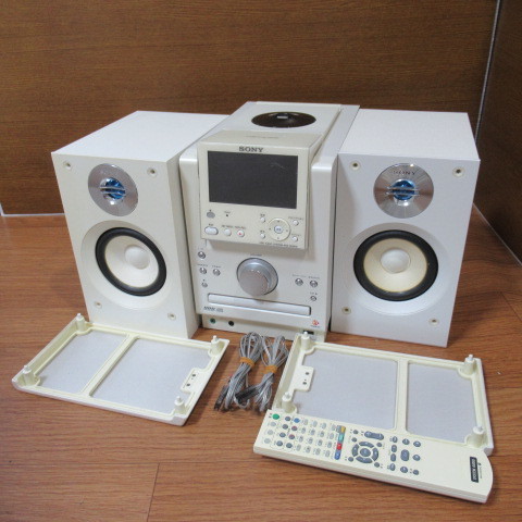 SONY NAS-D50HD 80GB net juke HDD*CD* system player ( white