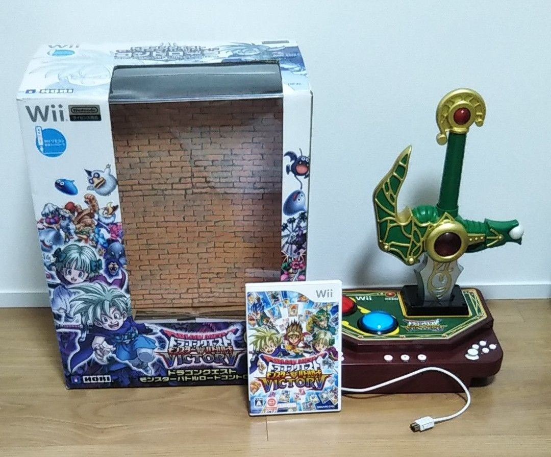 wii ドラゴンクエスト モンスターバトルロードコントローラー ソフト
