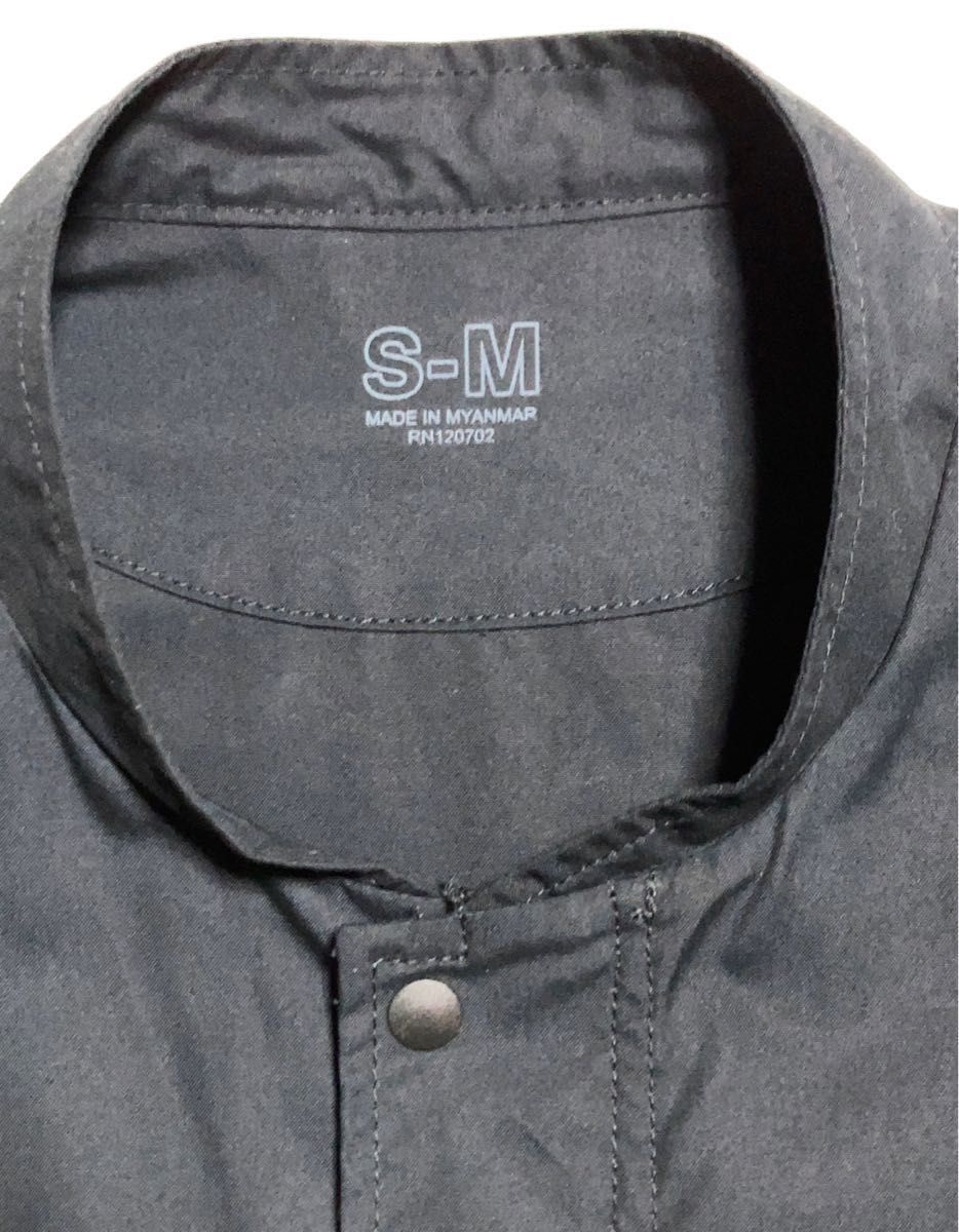 MUJI LABO 撥水高密度織りスタンドカラーコート 2022SS S-M ムジラボ