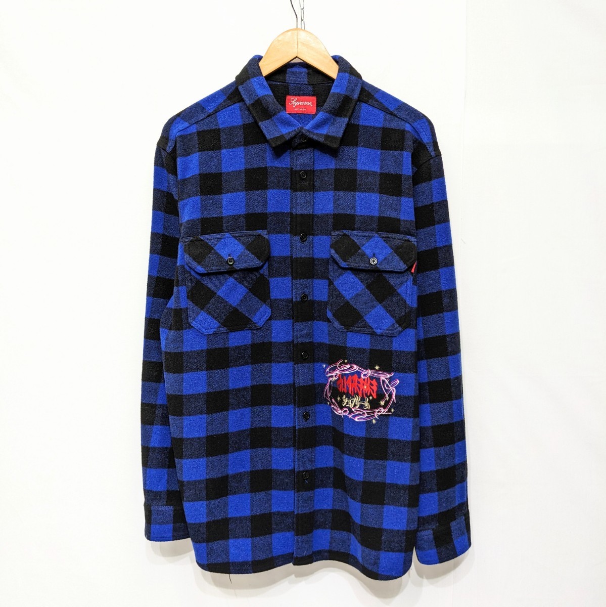 美品 19AW Supreme シュプリーム 1-800 BUFFALO PLAID SHIRT