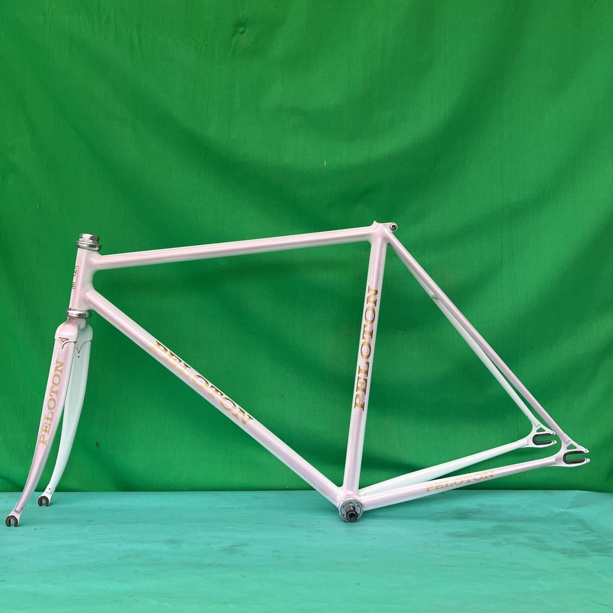ピストフレーム PELOTON NJS 52cm リアエンド-120 競輪 プロトン