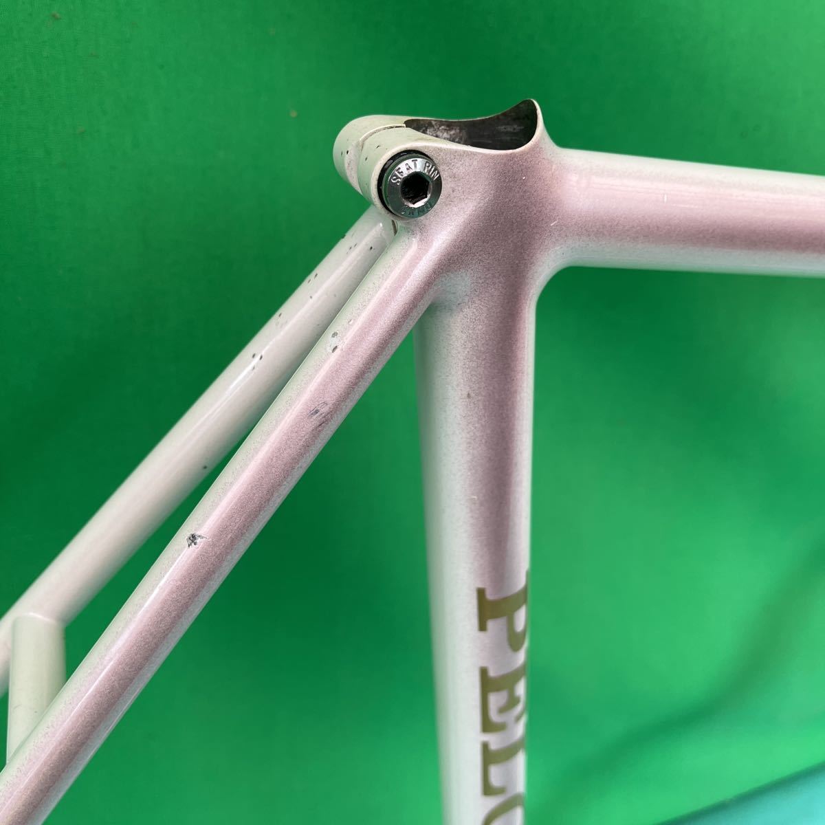 ピストフレーム PELOTON NJS 52cm リアエンド-120 競輪 プロトン