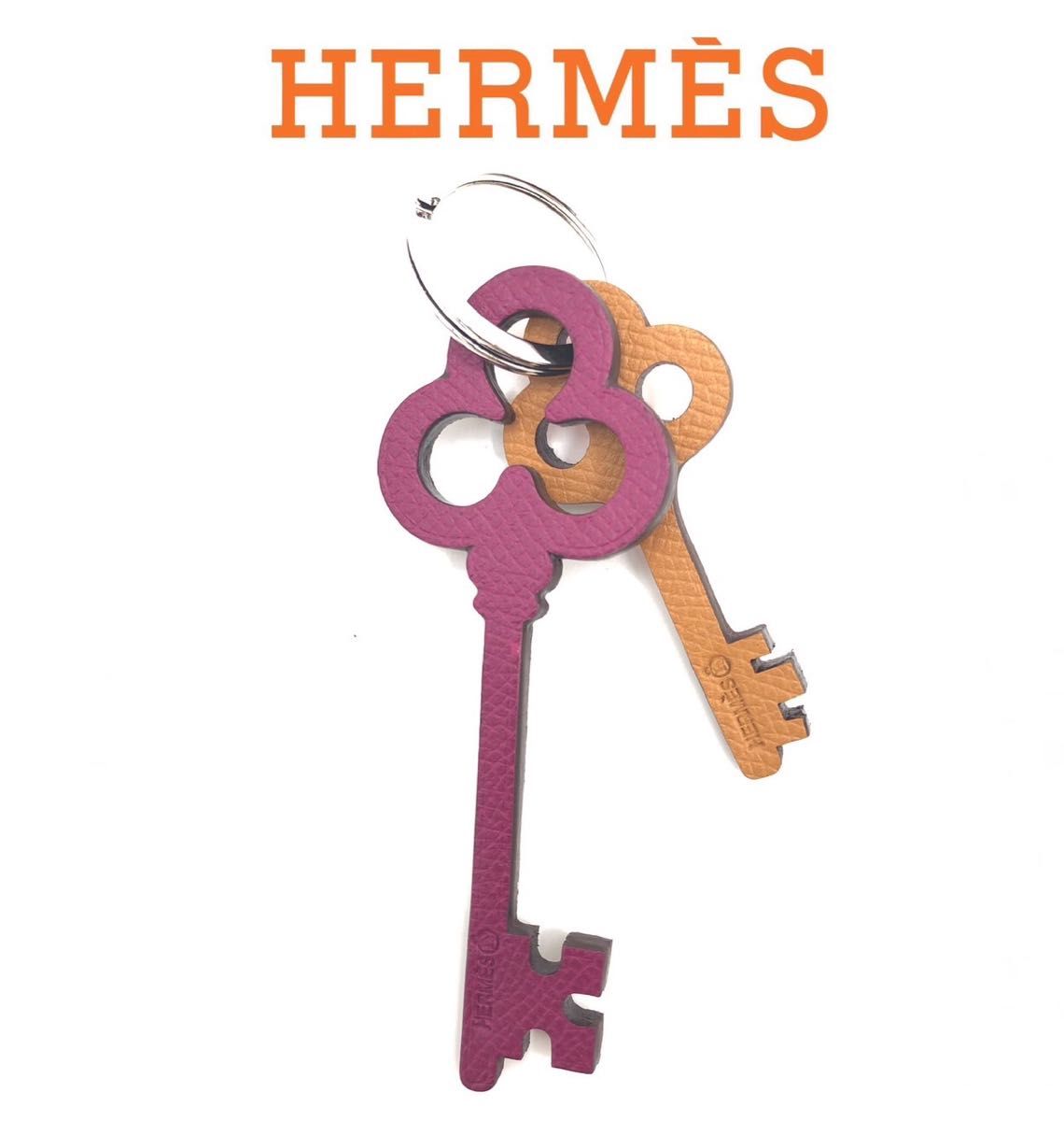 HERMES エルメス プティ アッシュ 鍵 KEY キーホルダー キーリング