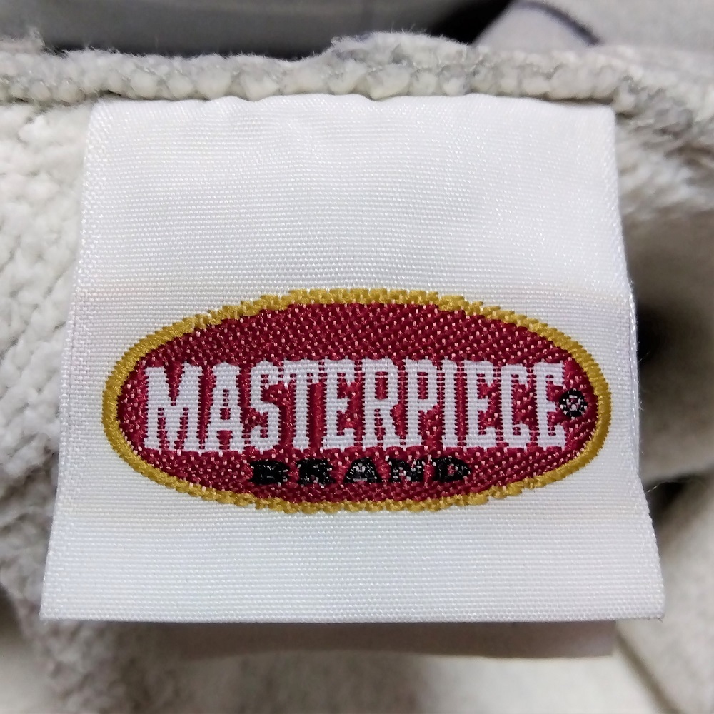 マスターピース MASTERPIECE ストライプスウェットジップパーカー