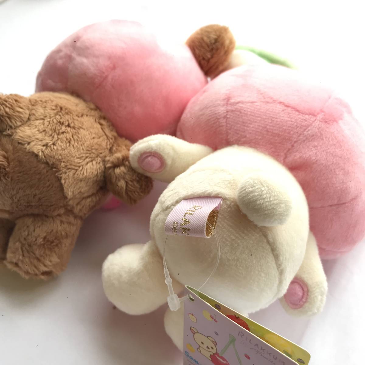 コリラックマ チャイロイコグマ フルーツなかよしぬいぐるみ