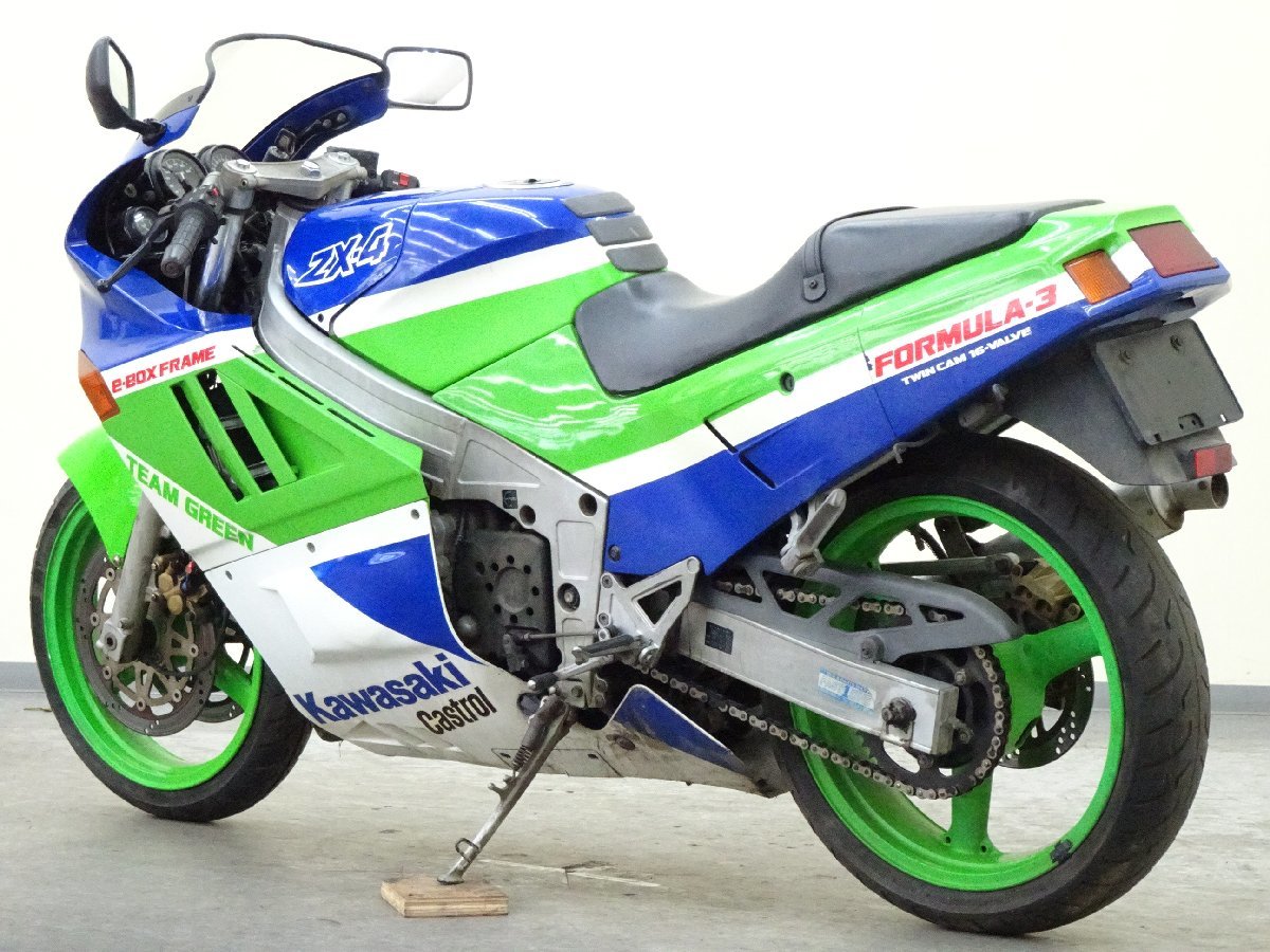 カワサキ ZX-4 【動画有】 ローン可 レア車 TT-F3 チームグリーン