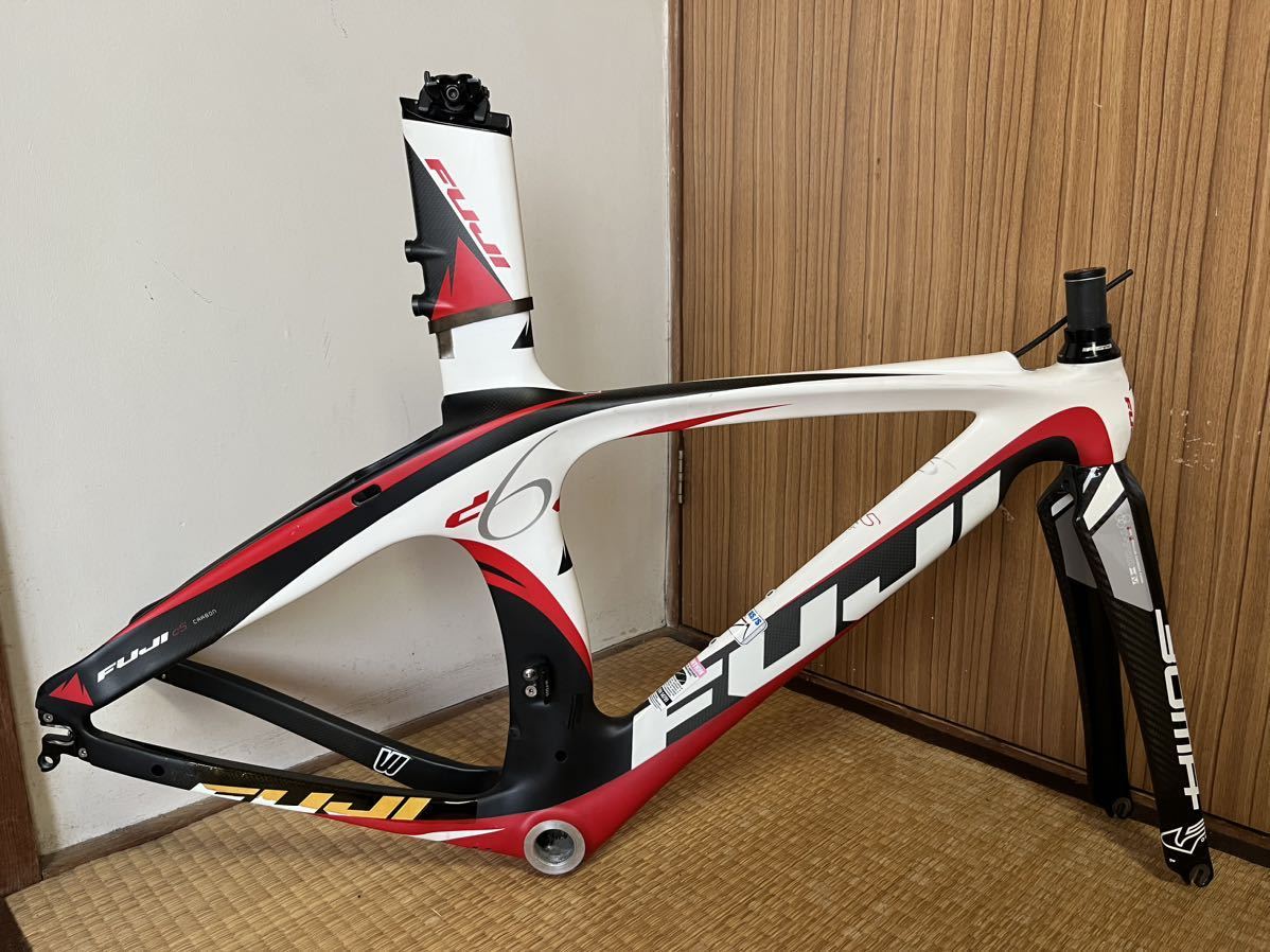 Yahoo!オークション - FUJI D-6 1.1 2013 フレームセット TT トライア