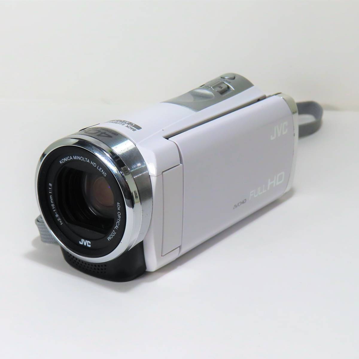 動作確認済 美品 JVC Everio 光学40倍ズーム FULL HD ハイビジョン