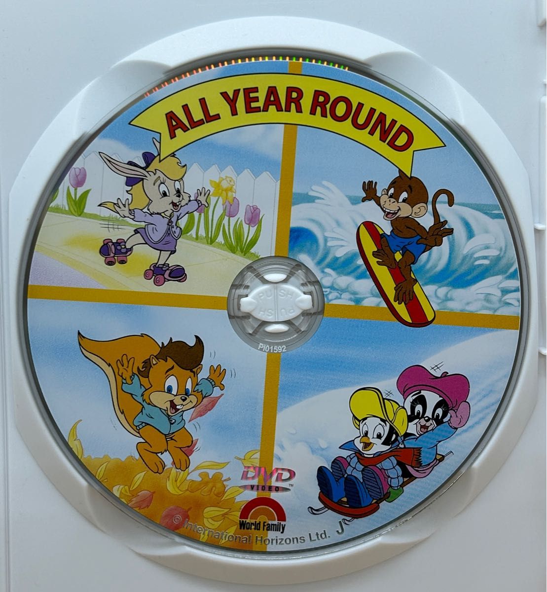 ワールドファミリー Zippy DVD “ALL ABOUT ME” & “ALL YEAR ROUND” 2点