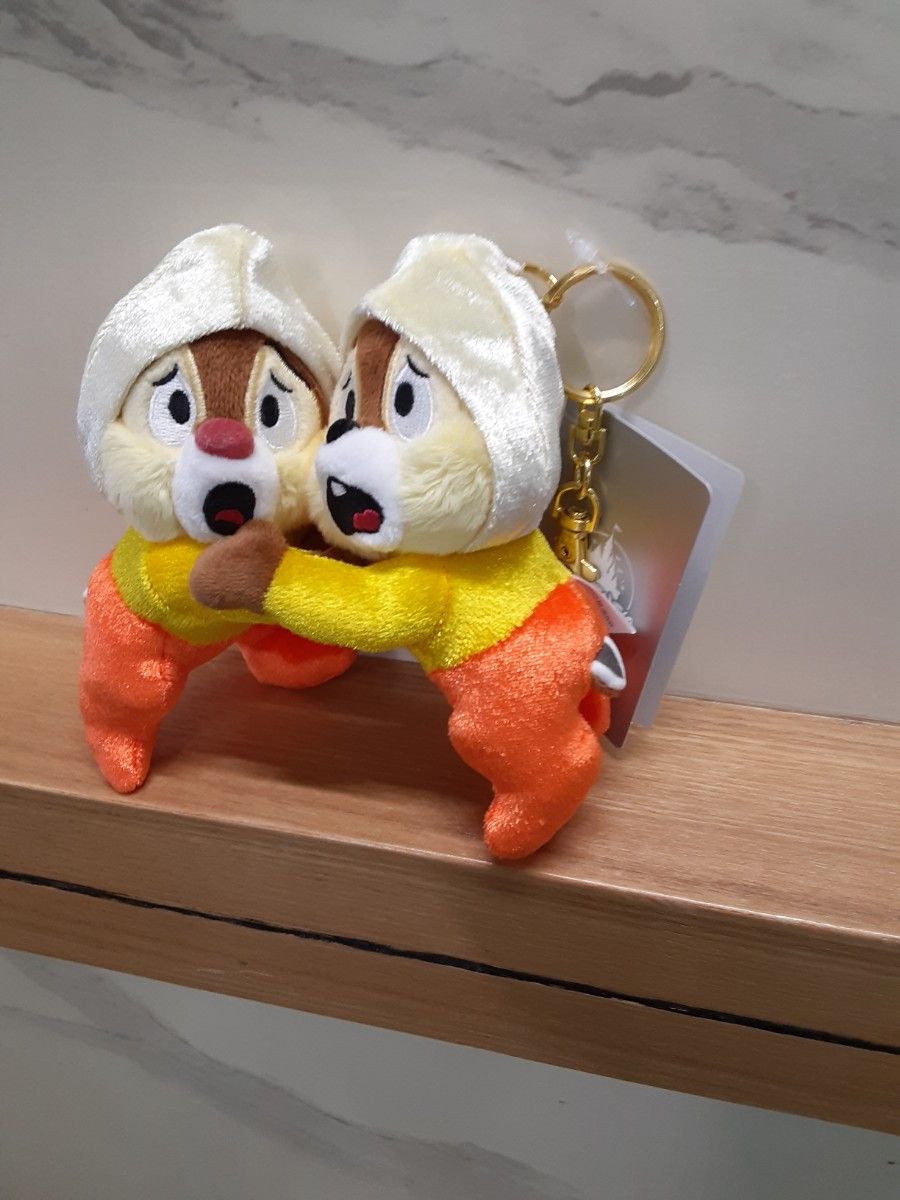 チップとデール ぬいぐるみ キーチェーン 2023 ハロウィン ディズニー