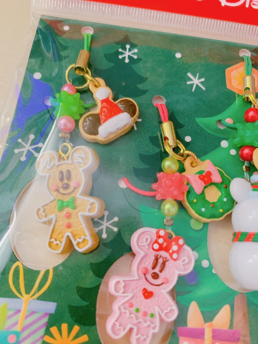 2011 ディズニークリスマス ストラップ セット キーフォルダー お土産