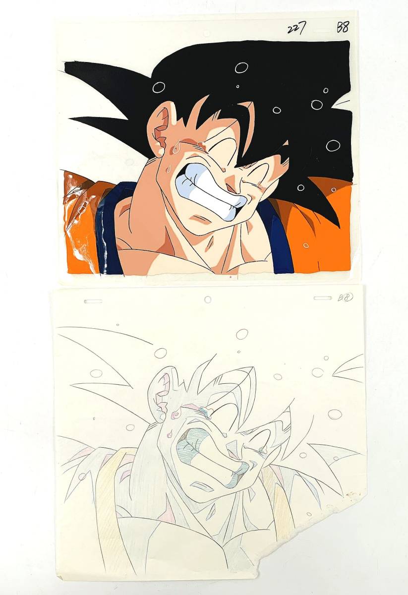 Yahoo!オークション - ドラゴンボール DRAGON BALL 孫悟空 セル画 原画