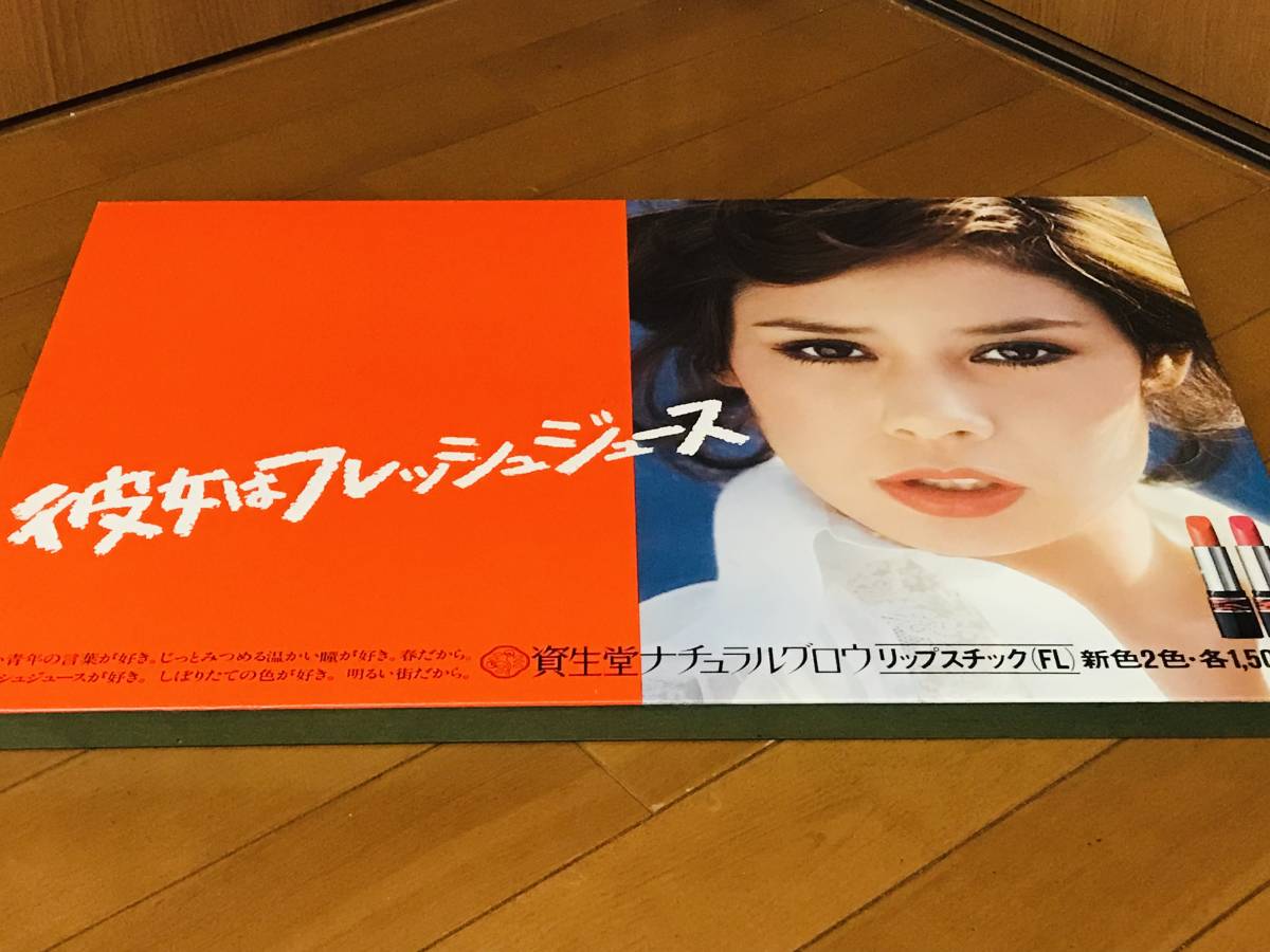 レア物 昭和レトロ 非売品 資生堂 ナチュラルグロウ 大型壁掛け