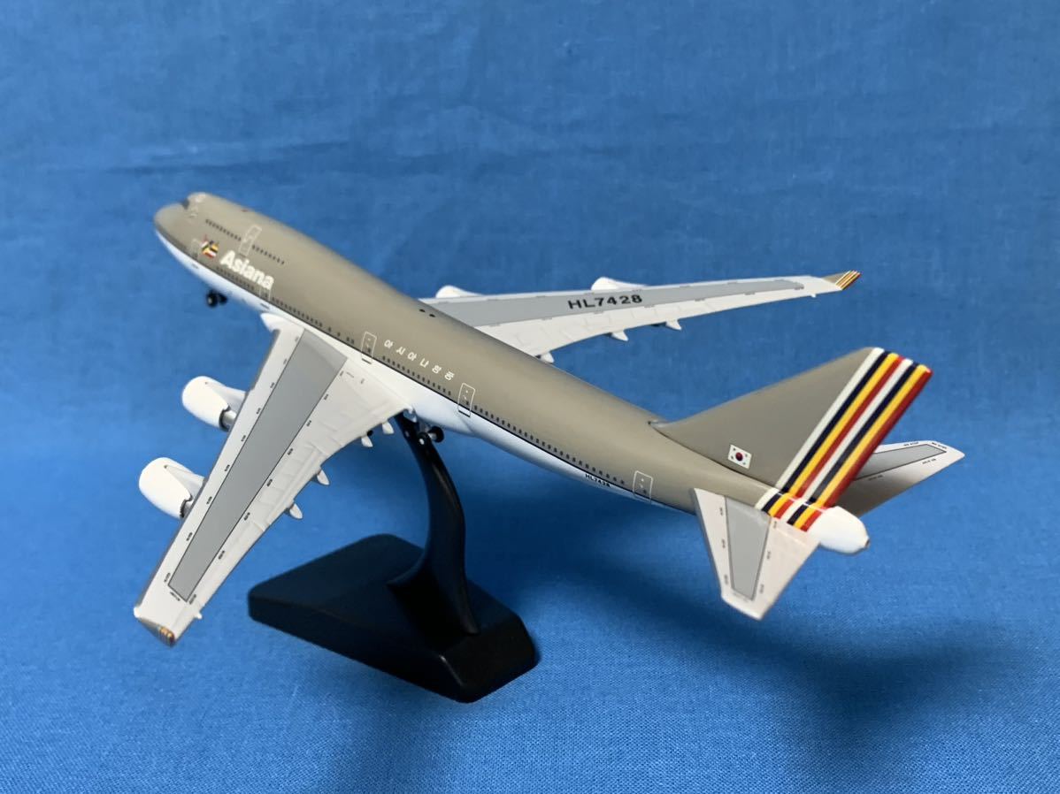 Yahoo!オークション - 1/400 アシアナ航空 旧塗装 B747 747 B747-400