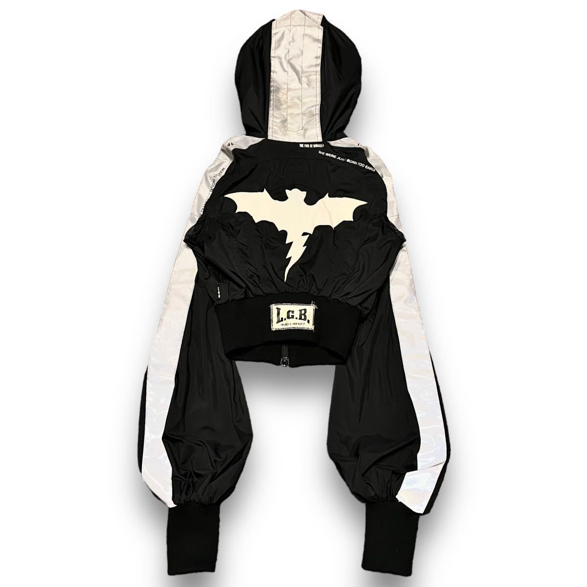 Yahoo!オークション - 00s L.G.B. Archive Cropped Bat Nylon Jacket