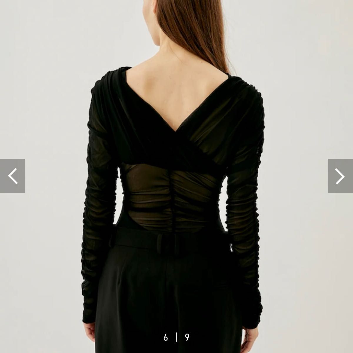 最終値下げ 完売品・新品未着用 FETICO フェティコ TULLE GATHERED
