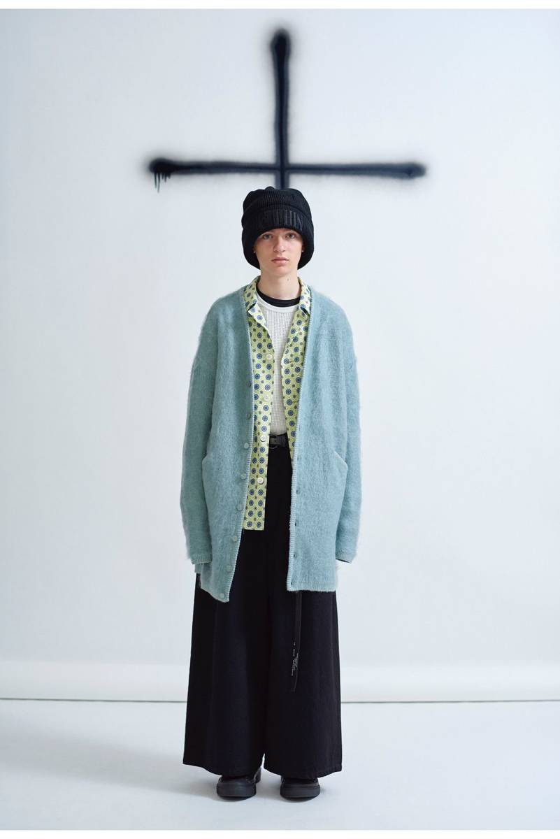 LAD MUSICIAN】19AW モヘアダブルジャガードカーディガン 44 LAD