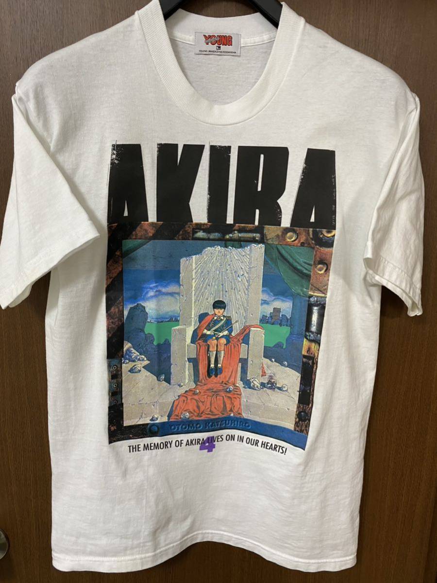 最終値下げ AKIRA 4巻 tシャツ ヤンマガ 未使用品 L 大友克洋 金田